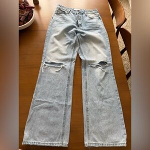 Vervet Light‎ Blue Distressed Women's Jeans Sz 29